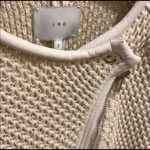 IRO Miali Jacket in Ecru - Picture 5 of 5